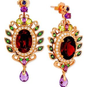 Levian garnet earrings
